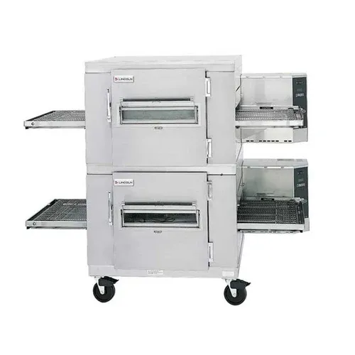 Lincoln 78 Double Deck Natural Gas Pizza Conveyor Oven