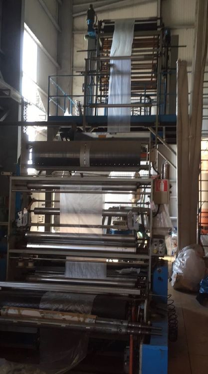 Zocchi FILM EXTRUSION LINE (HDPE-LDPE)- type 65-30D-HD-1,400
