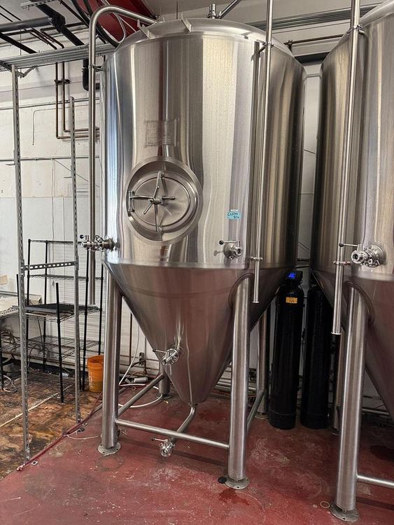 3  PBST Pacific Brew 30 bbl / 930Gal conical fermenters