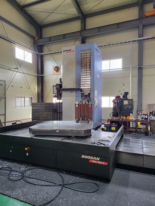 Doosan DBC 130LII 5.1'' CNC HORIZONTAL BORING MILL 5.13'' 2500 RPM