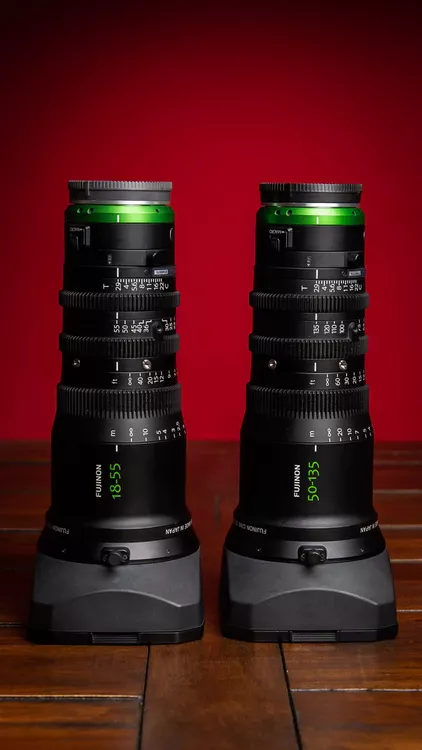 2 Fuji MK18-55 & MK50-135 Zoom Lense