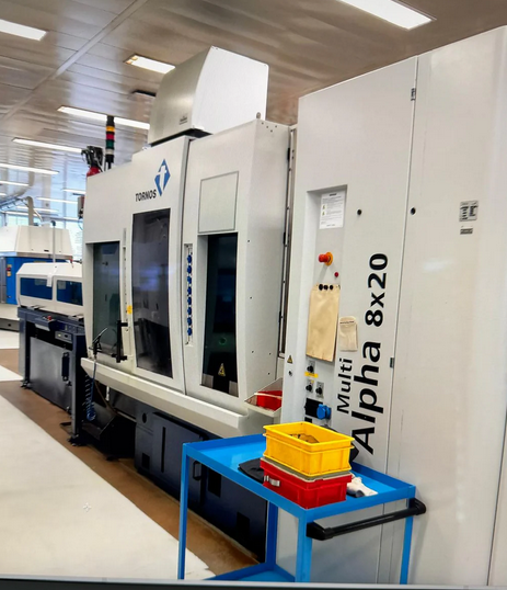 Tornos CNC CONTROL 8000 rpm MULTI ALPHA 8x20 Number of axes total 37