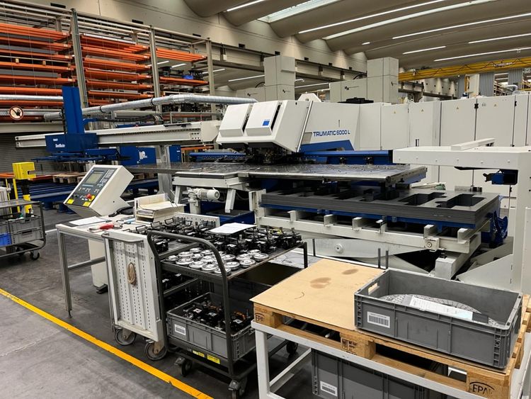 Trumpf TruMatic 6000 L 1300 CNC Control