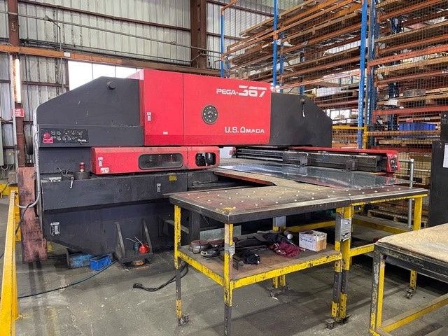 Amada Pega 367 Turret Punch Press 30 ton