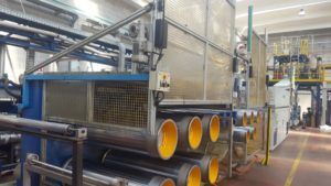 Meccaniche Moderne Extrusion line for PEHD / PP