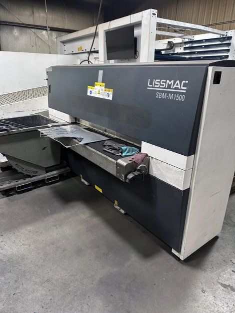 Lissmac SBM-M1500 B2-60 DOUBLE SIDED OXIDE REMOVAL/GRINDING MACHINE