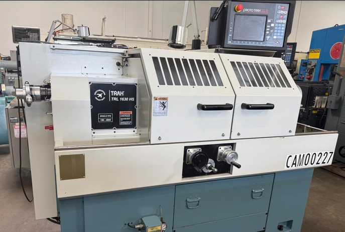 Southwestern Industries ProtoTRAK SLX control 2500 RPM Trak TRL 1630SX 2 Axis