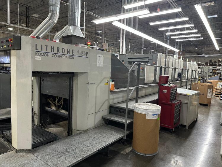 Komori LS840P+L w/ UV