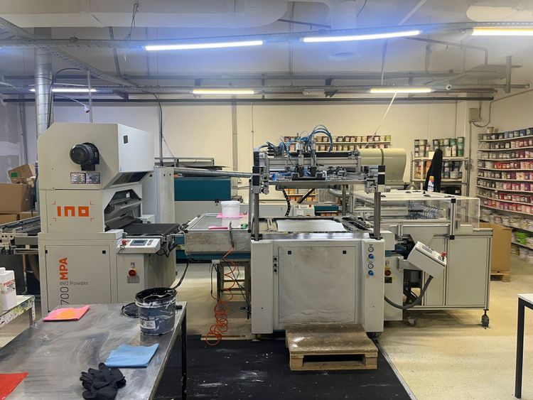 Print SA S2-70 Automatic Screen Printing Line