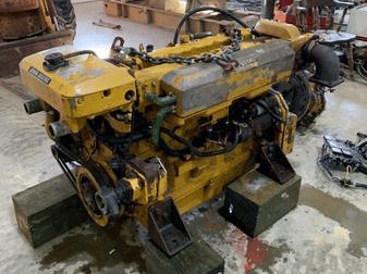 John Deere 6076A 300HP w TD 507-1 2.54:1 Diesel Engine