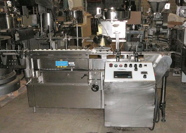 Cozzoli VR-2 VIAL FILLER WITH STOPPERING MACHINE