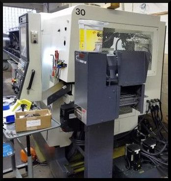 Nakamura Tome Fanuc 31itb Control Max 6000 Rpm Fvwt 100 2 Axis