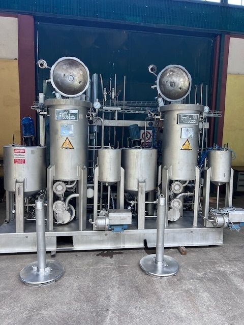 2 Thies ECO BLOCK XW type 500 Vertical bumps dyeing