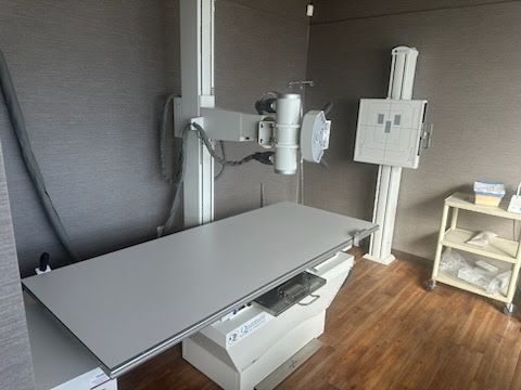 GE, Quantum Rad Room With Carestream DR