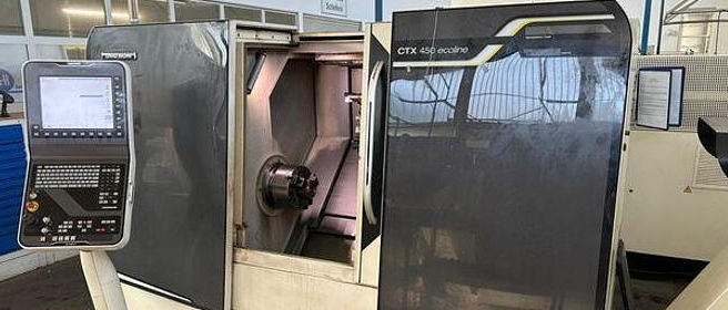 DMG Heidenhain control system 4,000 rpm CTX 450 ecoline 2 Axis