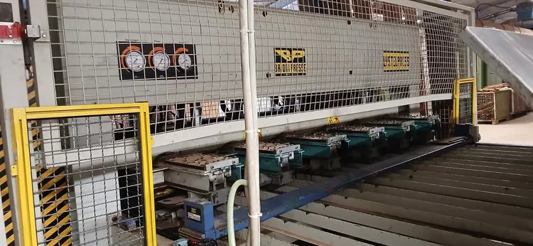 Baioni Press feed-through sizing press