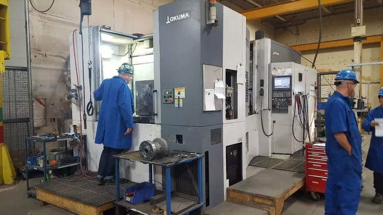 Okuma MA 600HB 4 Axis