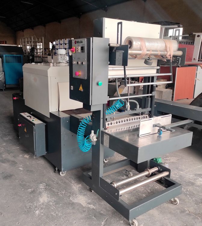 Belca BEP 60 SLEEVE WRAPPER WITH SHRINK TUNNEL