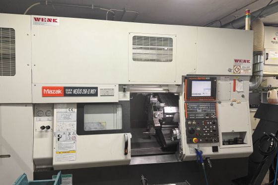 Mazak Mazatrol Matrix Nexus Control Variable Speed QTN 250 MSY 2 Axis