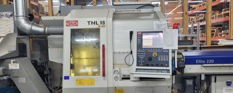 Traub CNC Control Variable TNL18 5 Axis