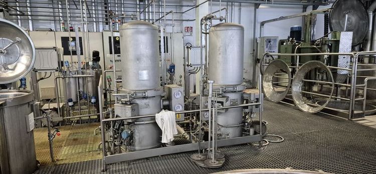 2 Loris Bellini RBNV 550/975 bobbins dyeing machines