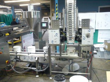 Automatic Powder Bucket Filling Line