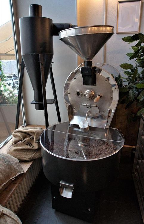 Drum roaster for coffee
