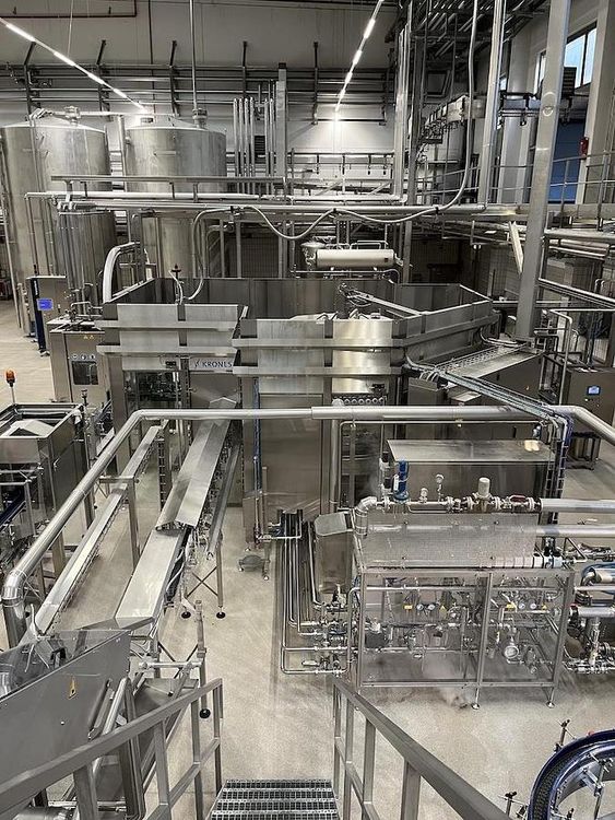 Krones 60,000 CPH Complete  Beverage Canning Line