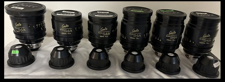Cooke Mini S4i lenses