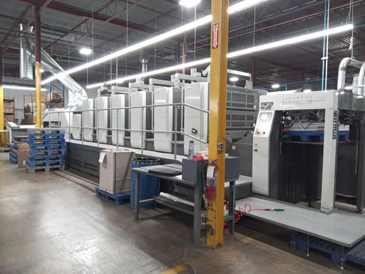 Komori Lithrone GL640+C 720mm x 1030mm