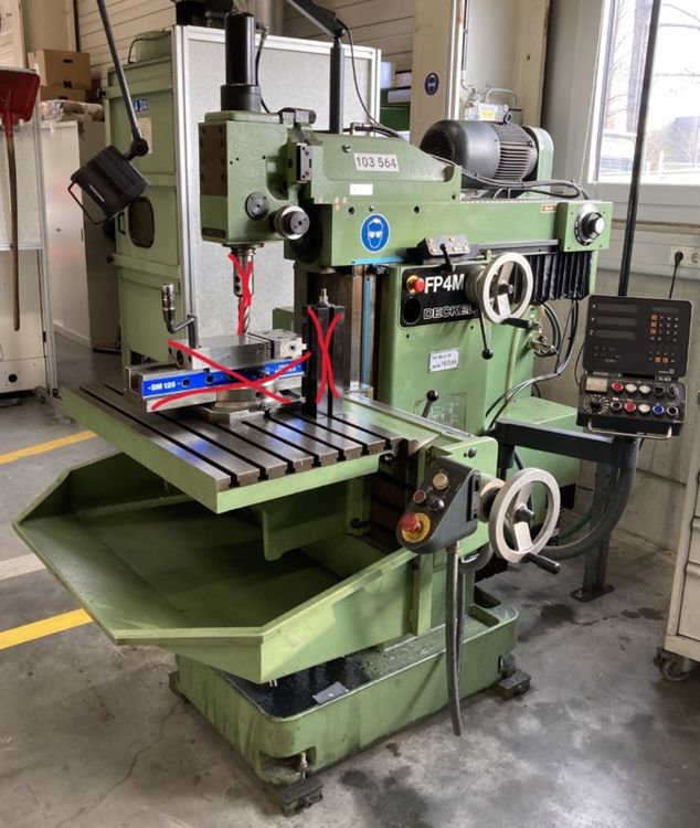 Deckel FP 4-M Aktiv-Digital 2890 rpm