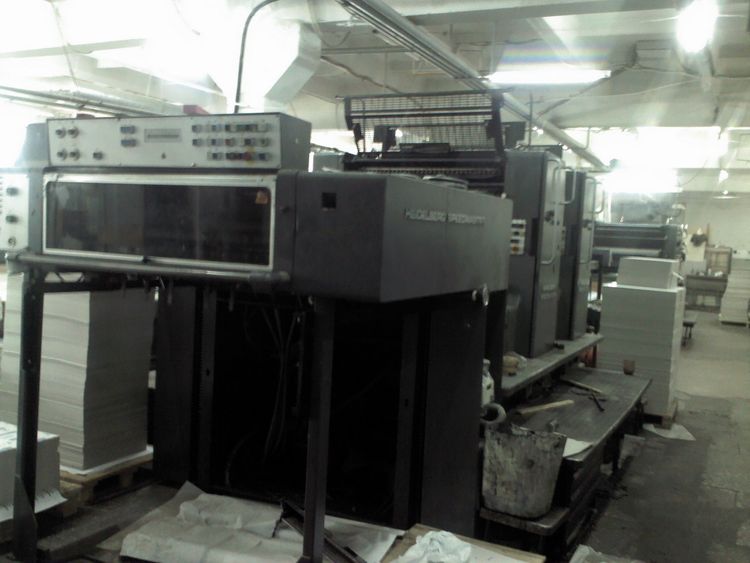 Heidelberg SM 102 ZP 2 1020 x 720 mm