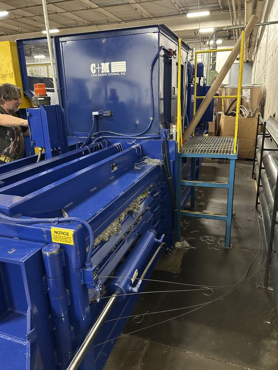 C&M 5042306028CE horizontal bale press
