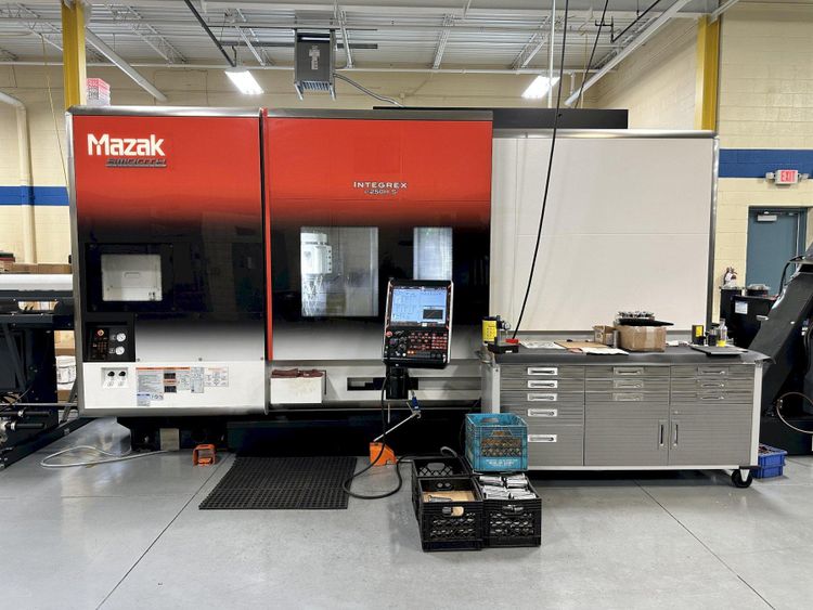 Mazak Mazatrol Smooth AI - Touchscreen 5,000 rpm Integrex i-250HS 7 Axis