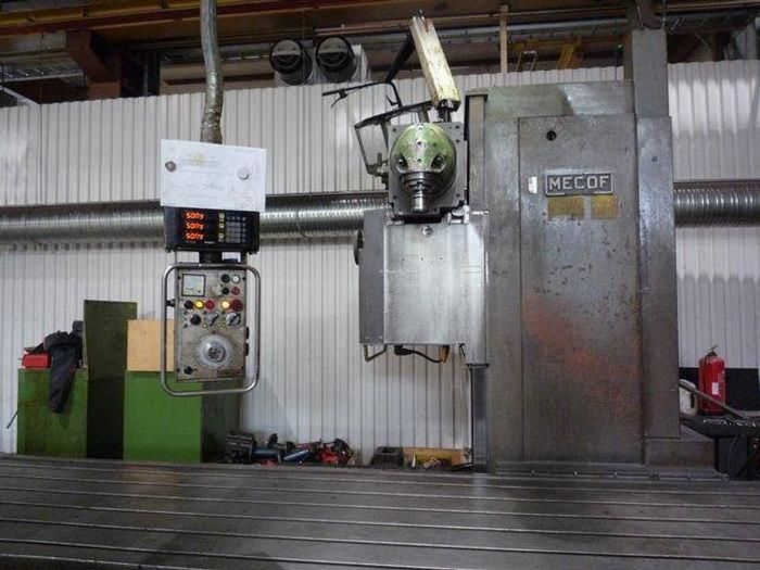 Mecof 8000 Bed Milling Machine 1130 rpm