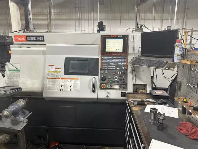 Mazak MAZATROL MATRIX CNC CONTROL 12.1 COLOR 5000 RPM QTN NEXUS 200MII CNC MULTI AXIS LATHE W/MILLING 3 Axis