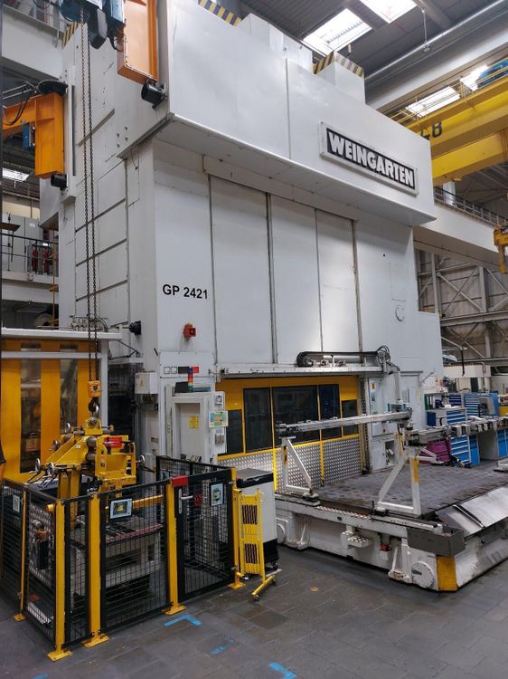 Weingarten S1000-04-75 1000 tons at 20 mm
