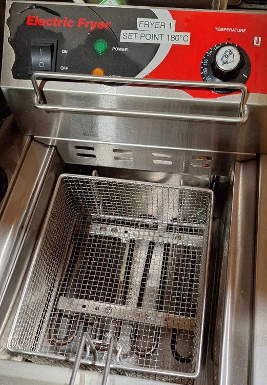 BENCHTOP 10 LITRE TWIN DEEP FRYER
