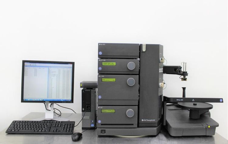 GE AKTA Explorer 100 / Units 900 FPLC System With Computer And Monitor