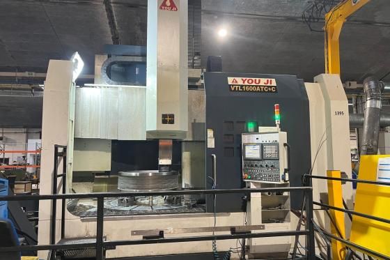 You Ji VTL1600ATC+C Max. turning diameter: 2000 mm