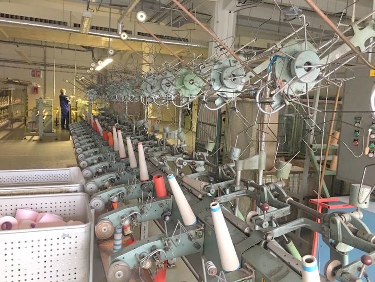 Hirschburger hank to cone winder SE 250 S