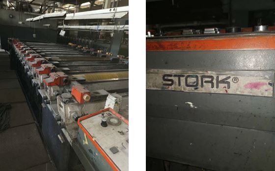 Stork RD-4 180 Cm Rotary printing