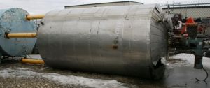 Others Vertical 316th Stainless Steel Single Shell Tank