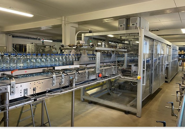 Sidel Pet bottling line