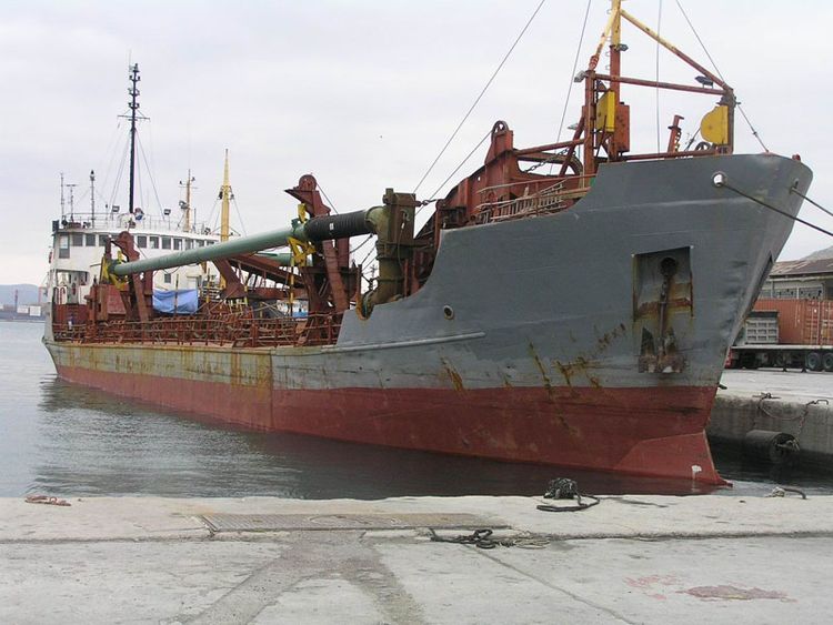 Hopper Capacity 1000 m3 Trailing Suction Hopper Dredger