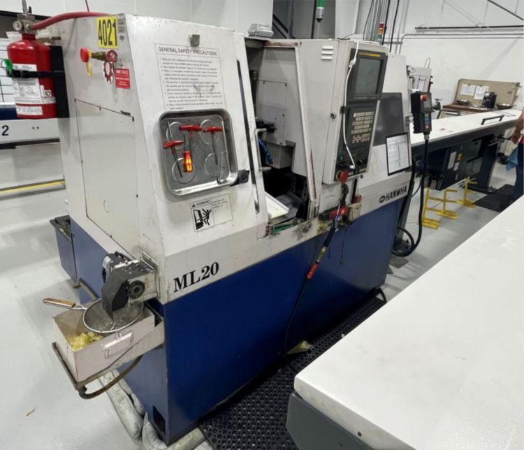 Hanwha Fanuc 18i-T control Variable Speed ML-20 3 Axis