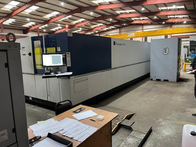 Trumpf TRULASER 5060 FIBER - 10 KW (L76) CNC Control