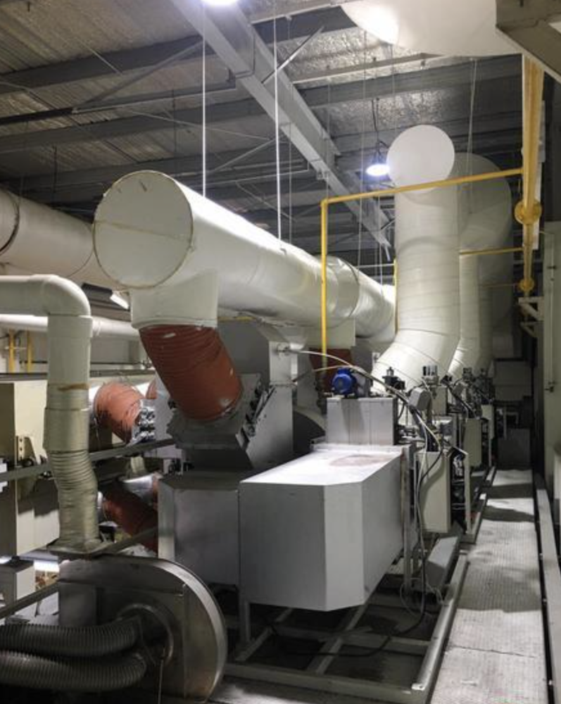 Triplex Dry Laminator / coating machine Solvent based