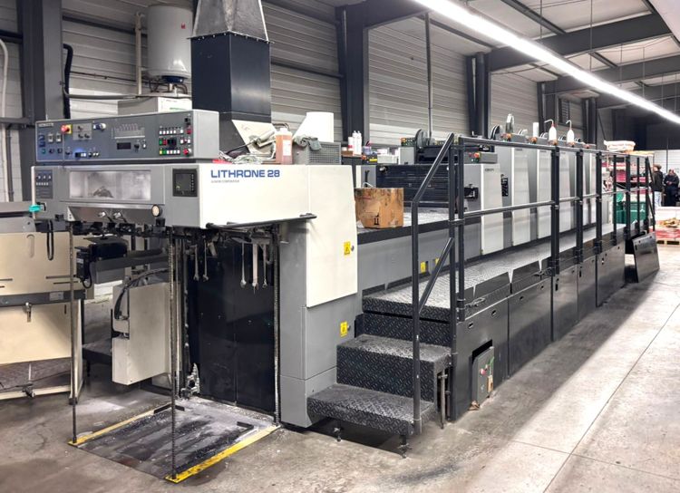 Komori Lithrone L 528 + Cx 52 x 72 cm