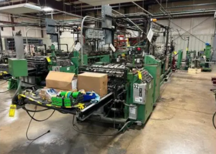 3 RoAn 9350 Bag Machines, sideweld